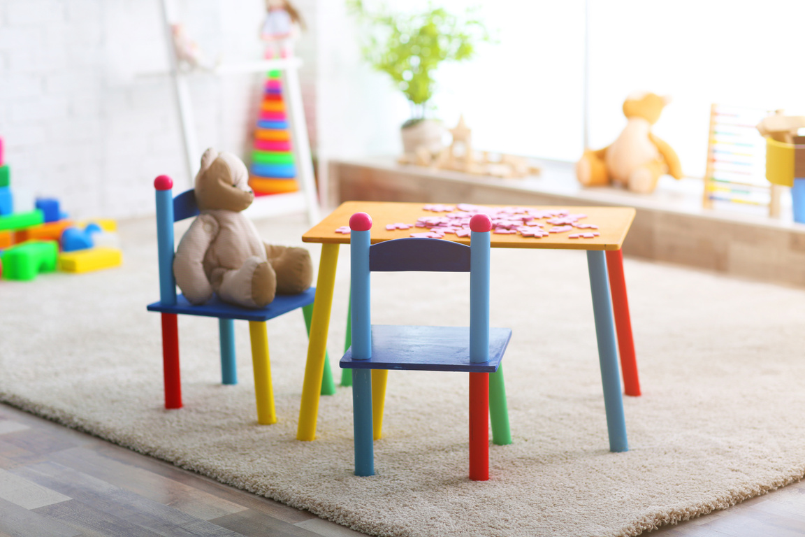 Kid's Furniture in Play Area 
